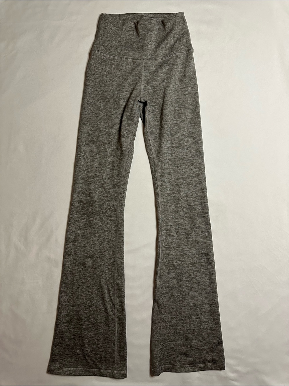 Aerie Gray Flare Leggings with High Waist